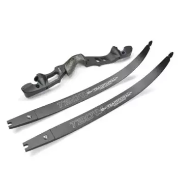 Изогнутый лук ILF с конечностями 63 дюйма, рукоятка переходника 19 дюймов, для стрельбы из лука, американский охотничий лук, стрельба из лука