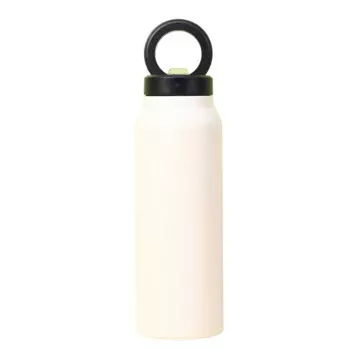 Изолированная бутылка для воды с магнитным держателем для телефона, изготовлена из нержавеющей стали