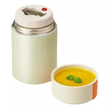 Изолированная пищевая банка из нержавеющей стали, емкость для еды, суп 28 унций, изолированная пищевая банка, герметичная емкость для хранения, столовая, двойная стена
