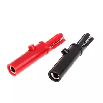 Изолированные безопасные измерительные провода для мультиметра с зажимами типа «крокодил» Электрический мини-тест