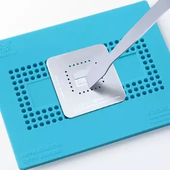 Изоляционная прокладка HONG HAI TONG, устойчивая к высоким температурам, IC-чип, печатная плата коврик паяльный для снятия клея ЦП, комплект для реболлинга BGA