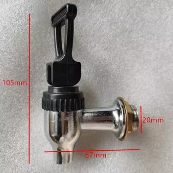 1 шт. 3/8 дюйма 1/2 дюйма длинное изоляционное ведро Bibcock переключатель аксессуары для молока чая соевого молока ведро с нажимным краном