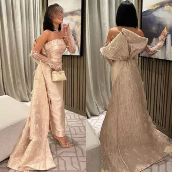 Изысканная мода Jiayigong по индивидуальному заказу, простая вечерняя оболочка с высоким воротником, длина ES Anke, на заказ