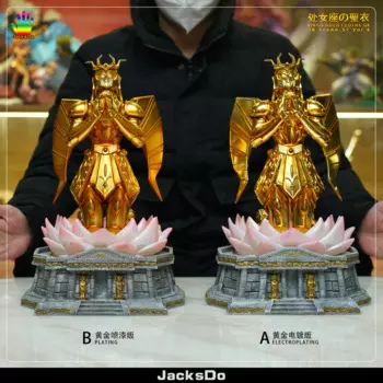 JacksDo Дева шика Золотой Святой ткани GK Золотая святая тканевая статуя Святого Сейя миф тканевая EX Коллекционная модель Фигурки игрушки подарки