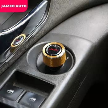 Jameo авто зеркало заднего вида кнопка ручка Поворотная кнопка управления Переключатель отделка наклейка для Chevrolet Cruze Malibu Trax