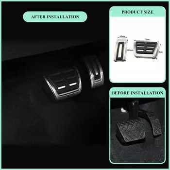 Jameo автомобильные педали, ножной топливный тормоз, муфта, подставка для педали для Volkswagen VW Teramont 2017-2023, запасные части