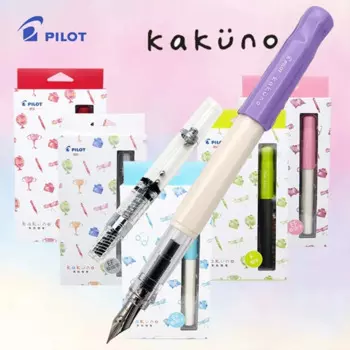 Japan POLOT Smiley Face Steel Kakuno ограниченная прозрачная подарочная коробка FKA-1SR Студенческая каллиграфия F-tip чернила Sac можно заменить
