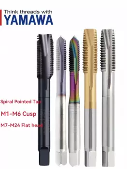 YAMAWA Спиральный заостренный кран черный