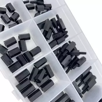 JARBLUE 200 шт. нейлоновых стоек-распределителей M2 M2.5 M3 M4 черный/белый