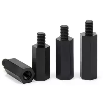 JARBLUE Нейлоновые стойки-распределители M2/M2.5/M3/M4 черный/белый 50 шт.