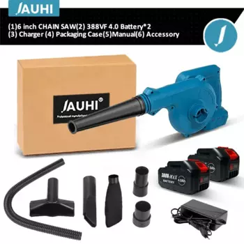 JAUHI аккумуляторный воздуходувка-пылесос 18В