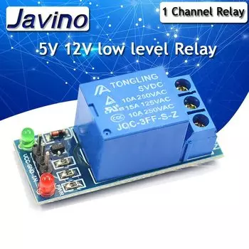 Javino 1-канальный релейный модуль 5В/12В/24В