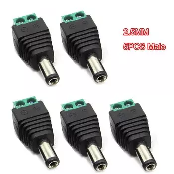 Javino разъем постоянного тока 5,5 мм x 2,1 мм 5 шт