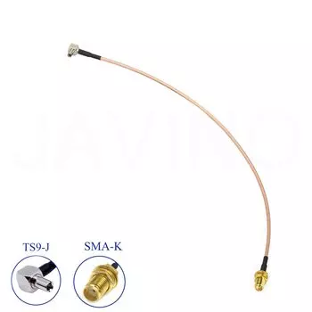 Javino SMA Female to TS9 Male Cable RG316