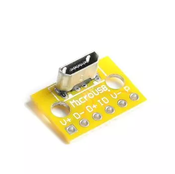 Javino Vertical USB MiCroUSB Micro USB 2.0 Адаптер