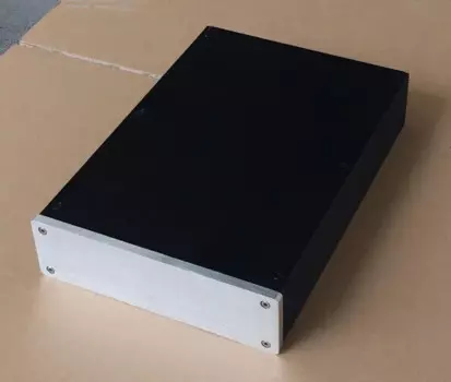 JC2206 мини полностью алюминиевый усилитель мощности шасси/корпус усилителя для наушников/Предварительный усилитель/Шасси DAC/коробка DIY