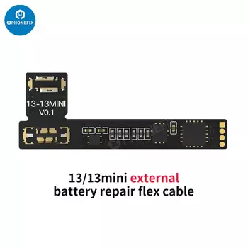 JC ремонт батареи гибкий кабель JCID V1SE V1S PRO Ярлык батареи на гибком кабеле для iPhone 11-15 Предупреждение о состоянии батареи Восстановление работоспособности Неоригинальная батарея Чтение Запись Предупреждение