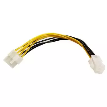 JCD 4-контактный на 8-контактный кабель питания процессора 20 см