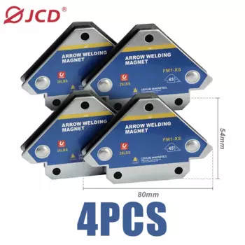 JCD Магнитный сварочный фиксатор 45° 90° 135°