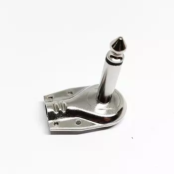 JCD 6,35 мм моно/стерео угловой разъем 2 штуки