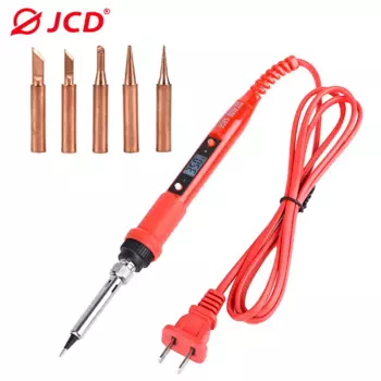 JCD электрический паяльник 80 Вт с регулировкой температуры
