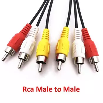 JCD Композитный аудио-видео кабель RCA 1.5 м