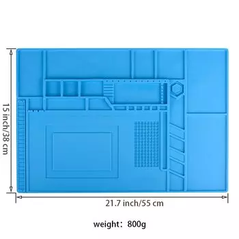 JCD Теплоизоляционный паяльный коврик с магнитом