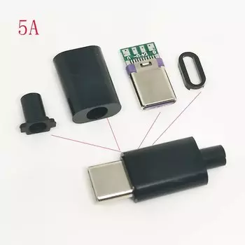 JCD Type-C USB3.1 разъёмы для кабелей