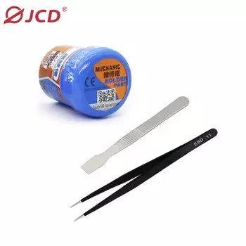 JCD XGSP50 Бессвинцовая постоянная температура 183 ° C Средне-низкотемпературная ремонтная паяльная паста, инструменты для ремонта сварки