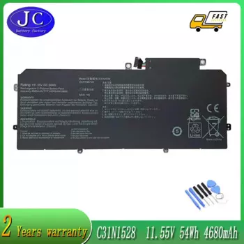 JCLJF C31N1528 Аккумулятор для ноутбука ASUS UX360 UX360C UX360CA Series 3ICP3/96/103 0B200-02080100 11,55 V 54WH Быстрая доставка