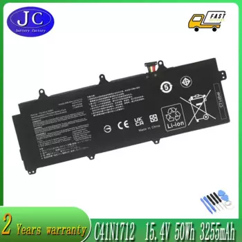 JCLJF C41N1712 Аккумулятор для ноутбука ASUS GX501 GX501Vl GX501GI GX501G GX501GM GX501GS gx501v