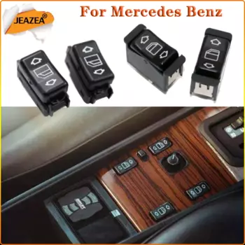 JEAZEA для Mercedes Benz E-Class W124 W126 W201 C124 G-Class Электрический переключатель стеклоподъемника 1248204510KZ 1268206210