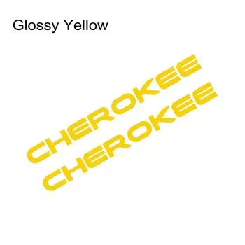 Jeep Cherokee XJ WJ WK2 KL ZJ I Автомобильные Боковые Брызговики ПВХ Виниловые Наклейки Декоративные Наклейки Пара Автоаксесс...