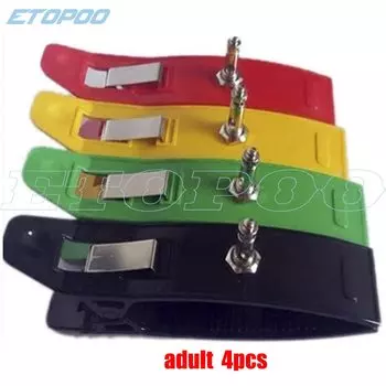 ЭКГ электроды с зажимом 4 шт., для взрослых и детей