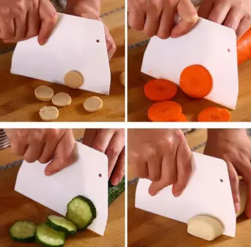 Экологичный нож для теста, нож для теста, лезвие для торта, хлеба, паста, скребок, лезвие, кухонный инструмент, кондитерские резаки, жаростойкая посуда SN928