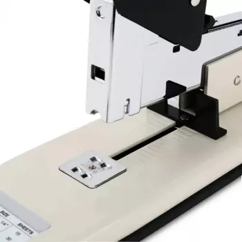 Экономичный степлер, сверхмощный степлер, большой толстый офисный степлер для ногтей на 100 листов, большая игла для книг