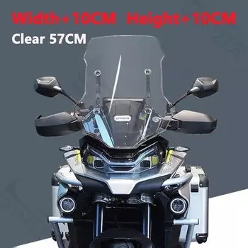 Экран 52 см/57 см, для CFMOTO 800 MT 800MT MT800, ветровое стекло мотоцикла, дефлекторы ветрового стекла, серый цвет