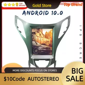 Экран в стиле Tesla Android 12,0 для Hyundai AZERA greati55, автомобильное радио, GPS-навигация, мультимедийный плеер, головное устройство, автомобильное стерео