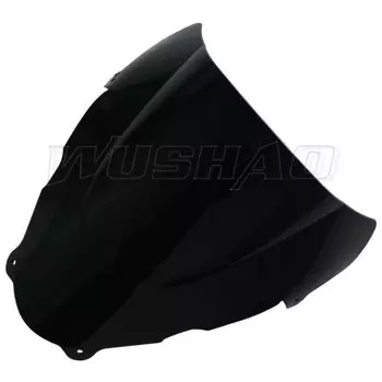 Экран ветрового стекла с двойными пузырьками для мотоцикла 1999 2000 2001 2002 Для Suzuki SV650 SV650S SV 650 S дымчато-черный Иридий