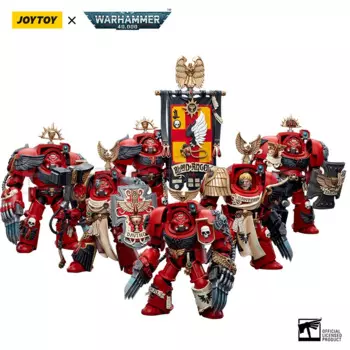 Экшн-фигурка JOYTOY 1/18 (6 шт./комплект), 40 К, аниме-модель аниме «Ангелы крови», штурмовые Терминаторы, игрушка, бесплатная доставка
