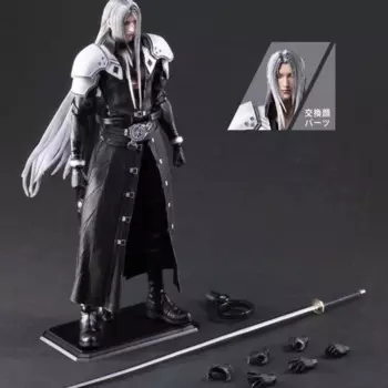Экшн-фигурка Кай Сефирот PLAY ARTS, модель игрушки, подвижная Коллекционная кукла, рождественский подарок