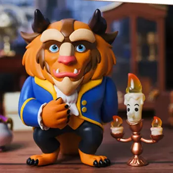 Экшн-фигурка Принцессы Диснея Белль куклы Красавица и Чудовище люмиер фигурки куклы игрушки Коллекционная модель подарок для девочек