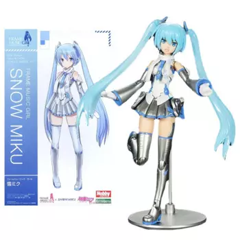 Экшн-фигурка с подлинной рамкой «руки» FG068 Снег Мику мобильный костюм девушка Коллекционная модель аниме экшн-фигурка игрушки для детей