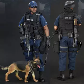 Экшн-фигурка солдат SS101 масштаб 1/6 NYPD, экшн-фигурка для экстренной службы, Мужская солдат, модель игрушки