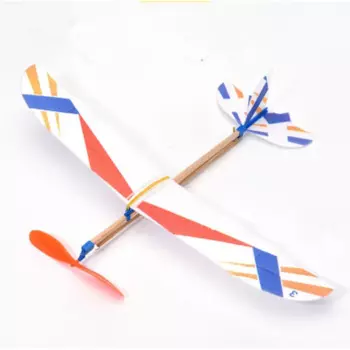 Эластичный Летающий планер «сделай сам», летающий планер, ручная работа, искусственные игрушки, сборная игрушка, летающий самолет, модель для детей