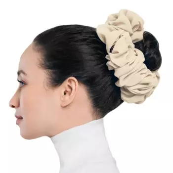 Элегантные атласные однотонные блестящие эластичные повязки для волос, держатель для конского хвоста для женщин и девушек, резинки, завязка, повязка на голову, аксессуары для волос