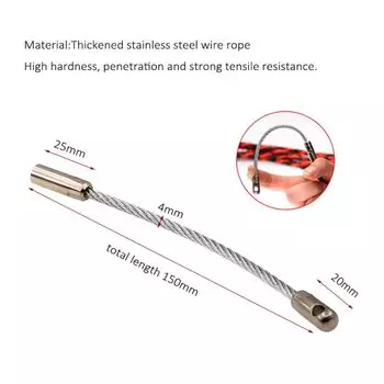 DAYFULI Автоматическая направляющая резьбы для кабеля