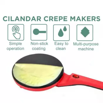 Электрическая блинница, машина для пиццы, блинчиков, антипригарная сковорода для выпечки, аппарат для выпечки, кухонное приспособление, инструменты для готовки, 220 В