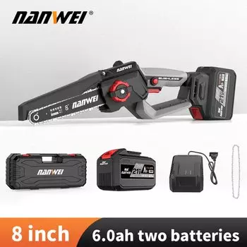 Электрическая цепная пила NANWEI 21В