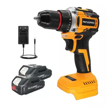 PATUOPRO Беспроводная дрель 10 мм